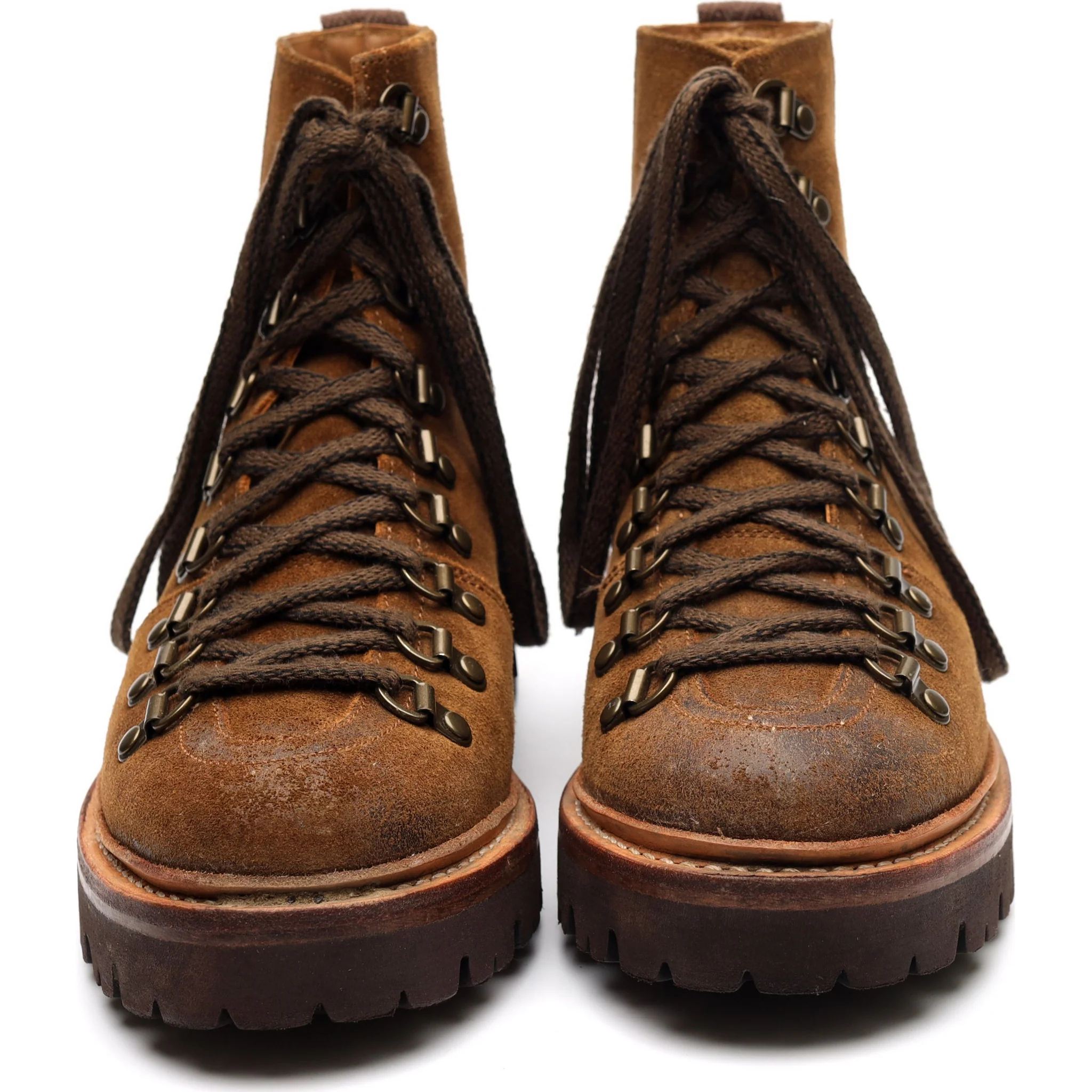 Women's 'Nanette' Brown Suede Hiker Boots UK 4 - Image 3