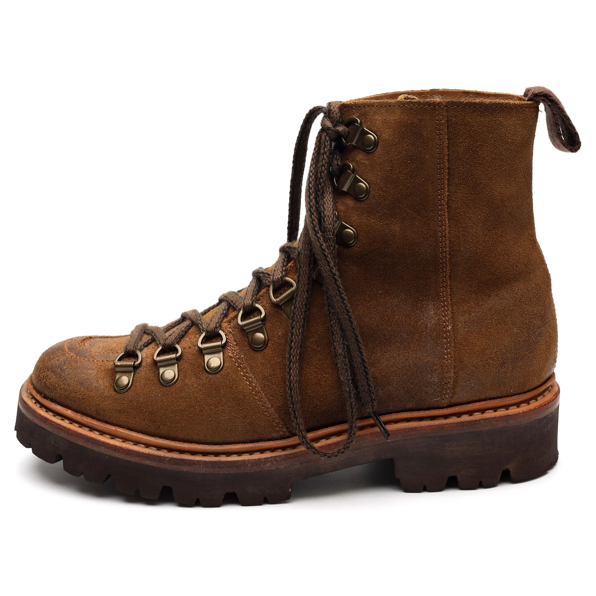 Women's 'Nanette' Brown Suede Hiker Boots UK 4 - Image 6