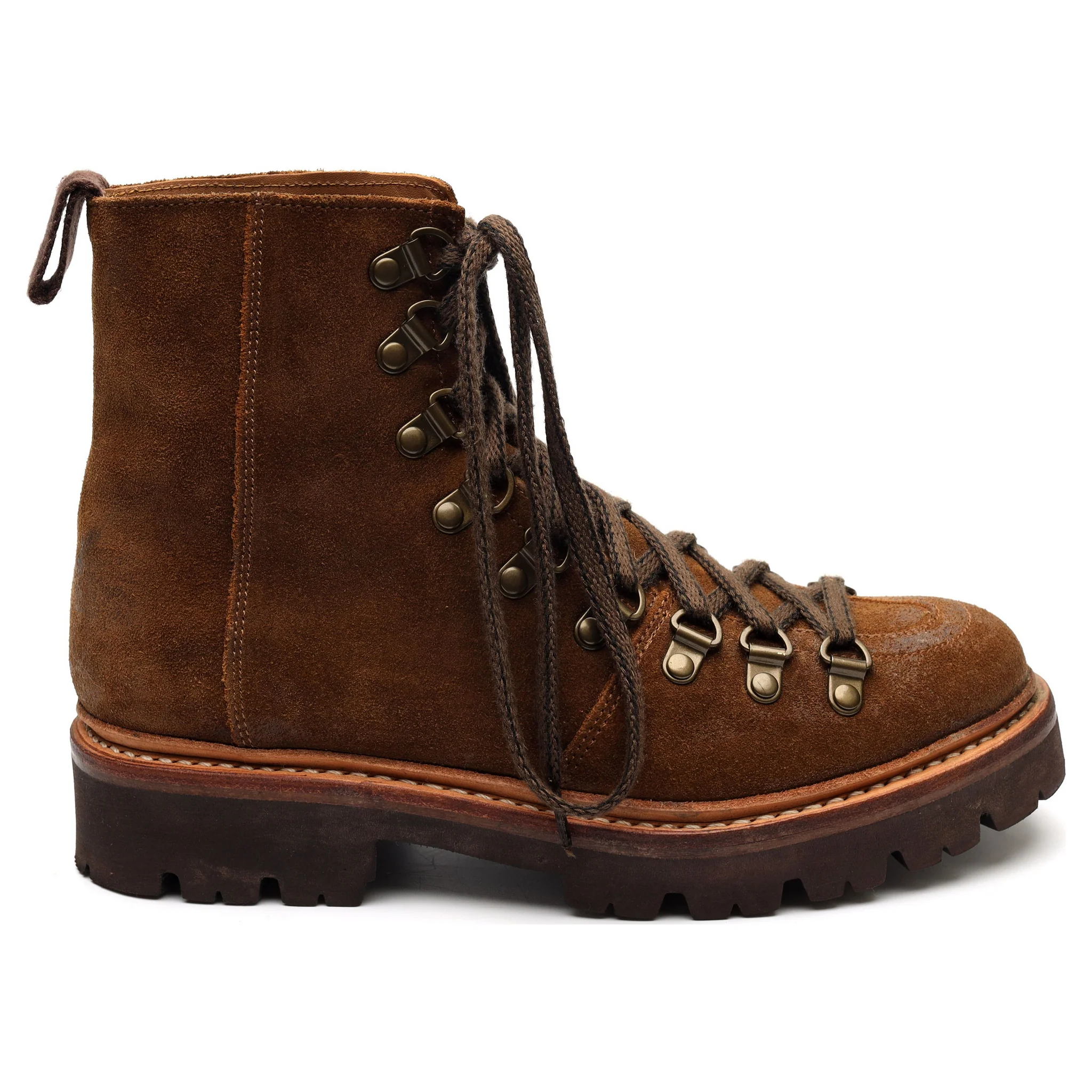 Women's 'Nanette' Brown Suede Hiker Boots UK 4 - Image 7