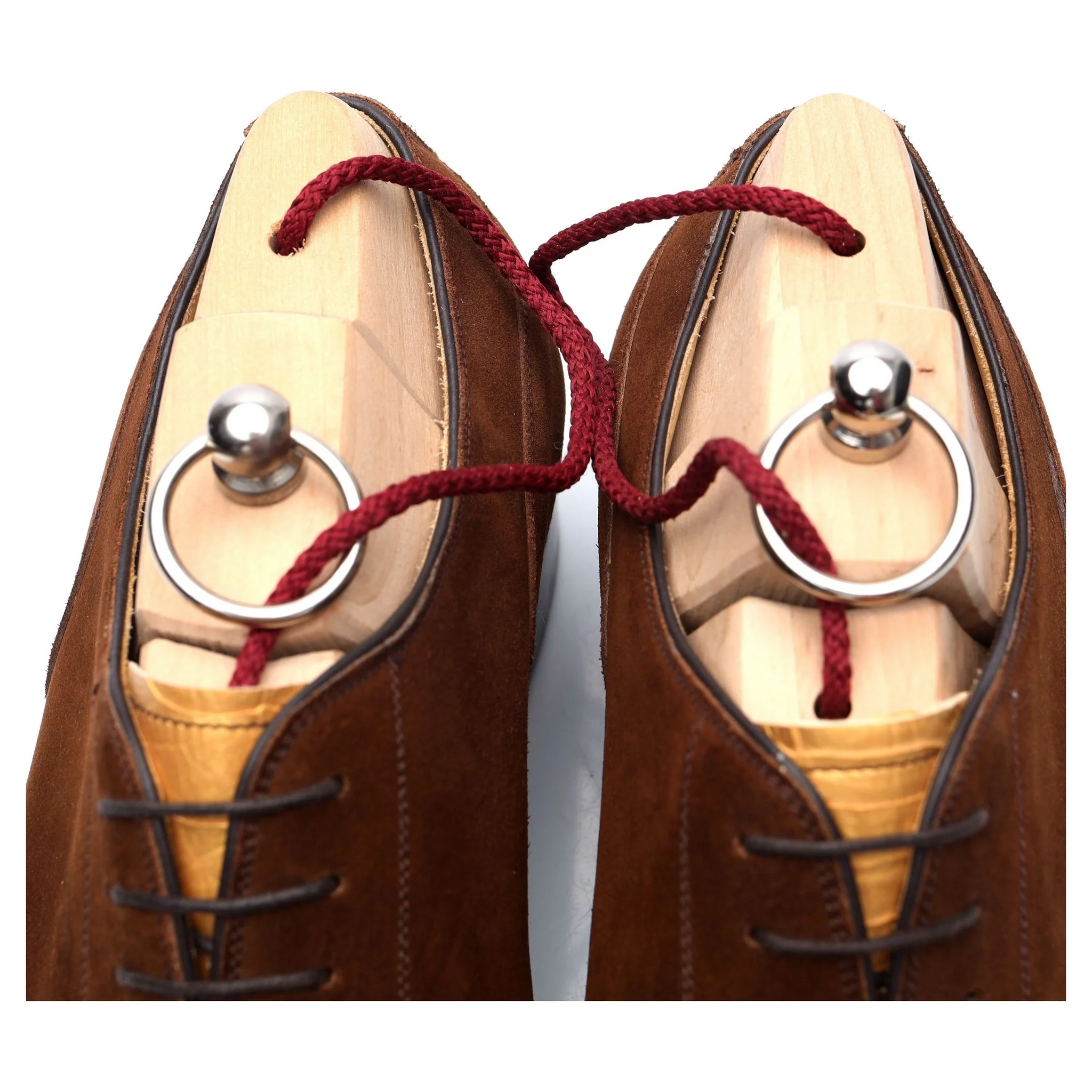 'Kaan' Tan Brown Suede Derby UK 8 EU 42 - Image 5