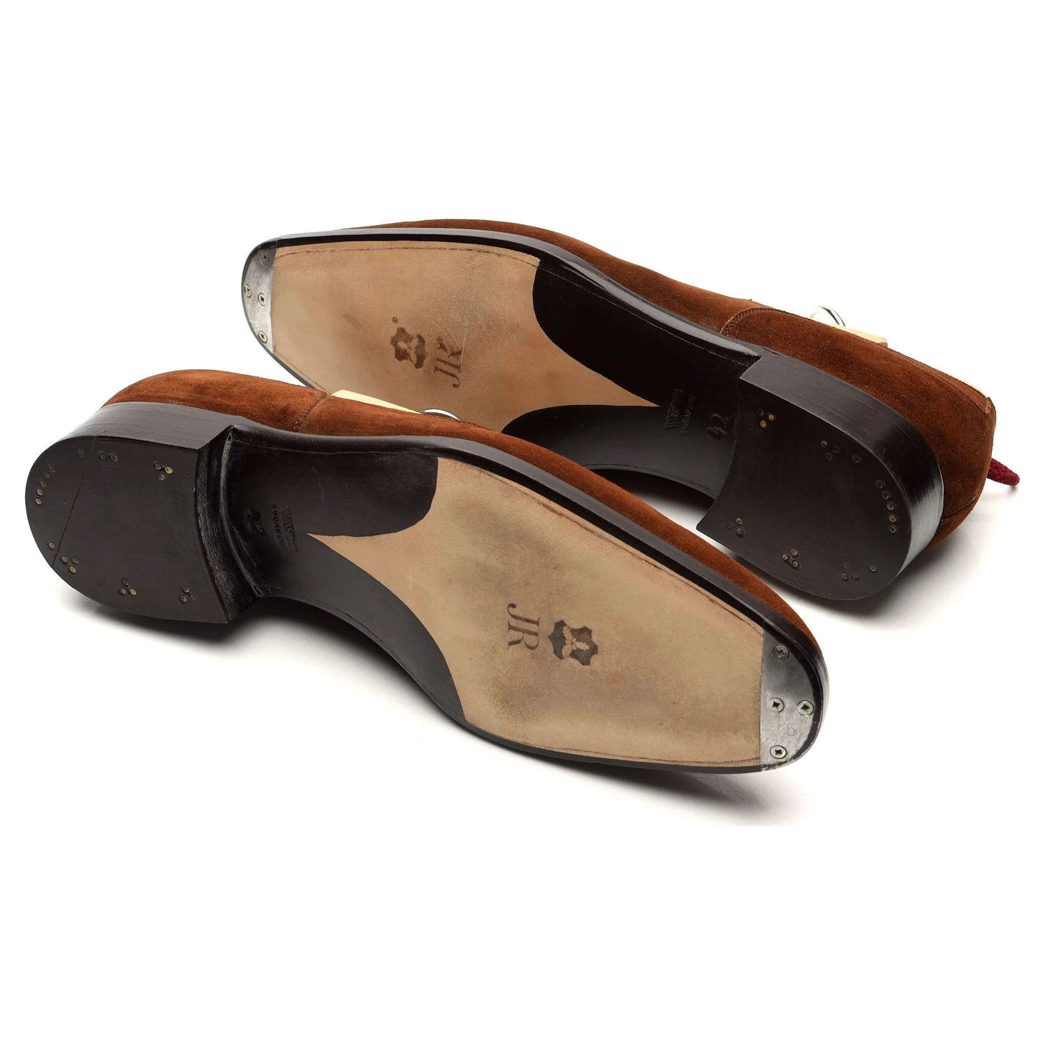 'Kaan' Tan Brown Suede Derby UK 8 EU 42 - Image 6