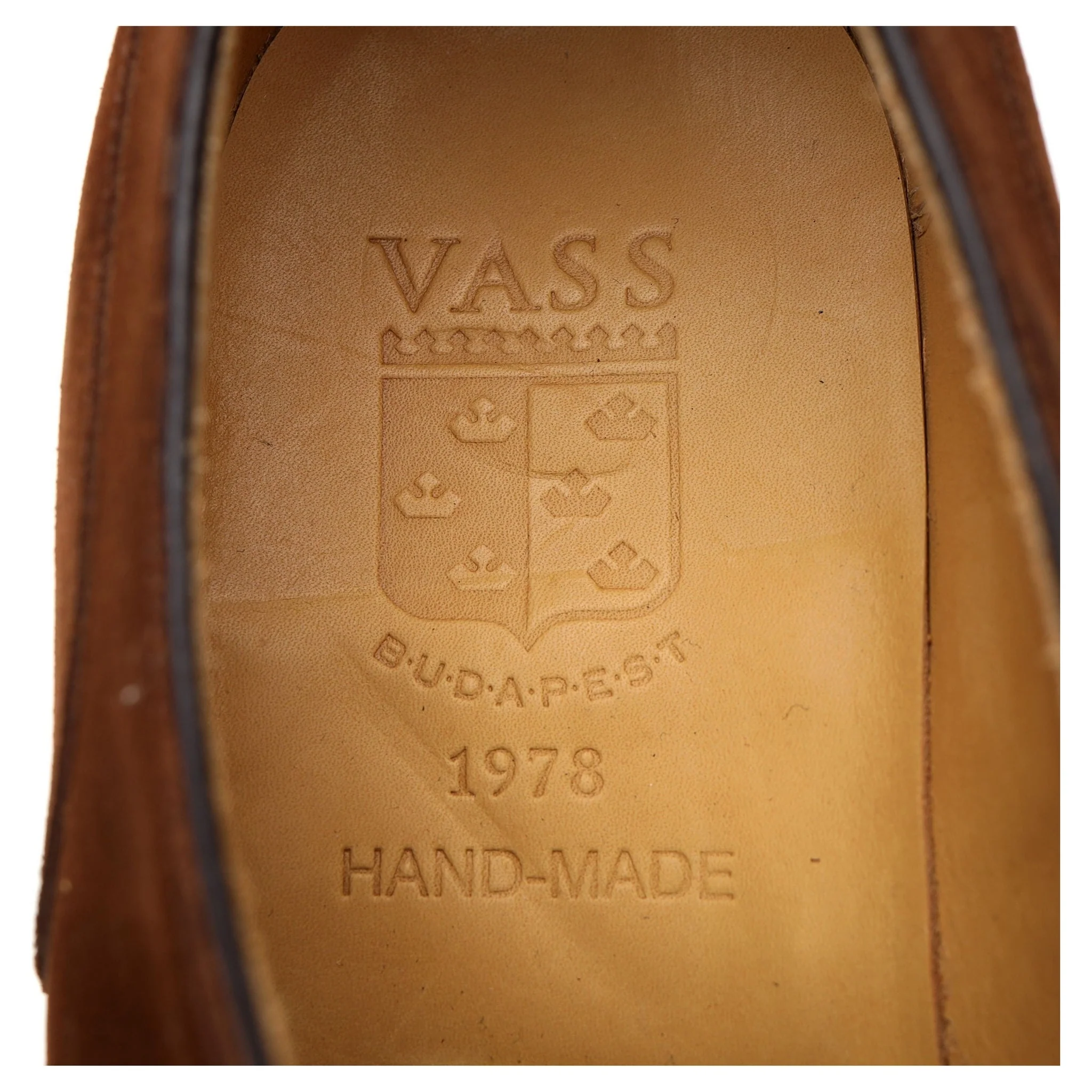 'Kaan' Tan Brown Suede Derby UK 8 EU 42 - Image 7