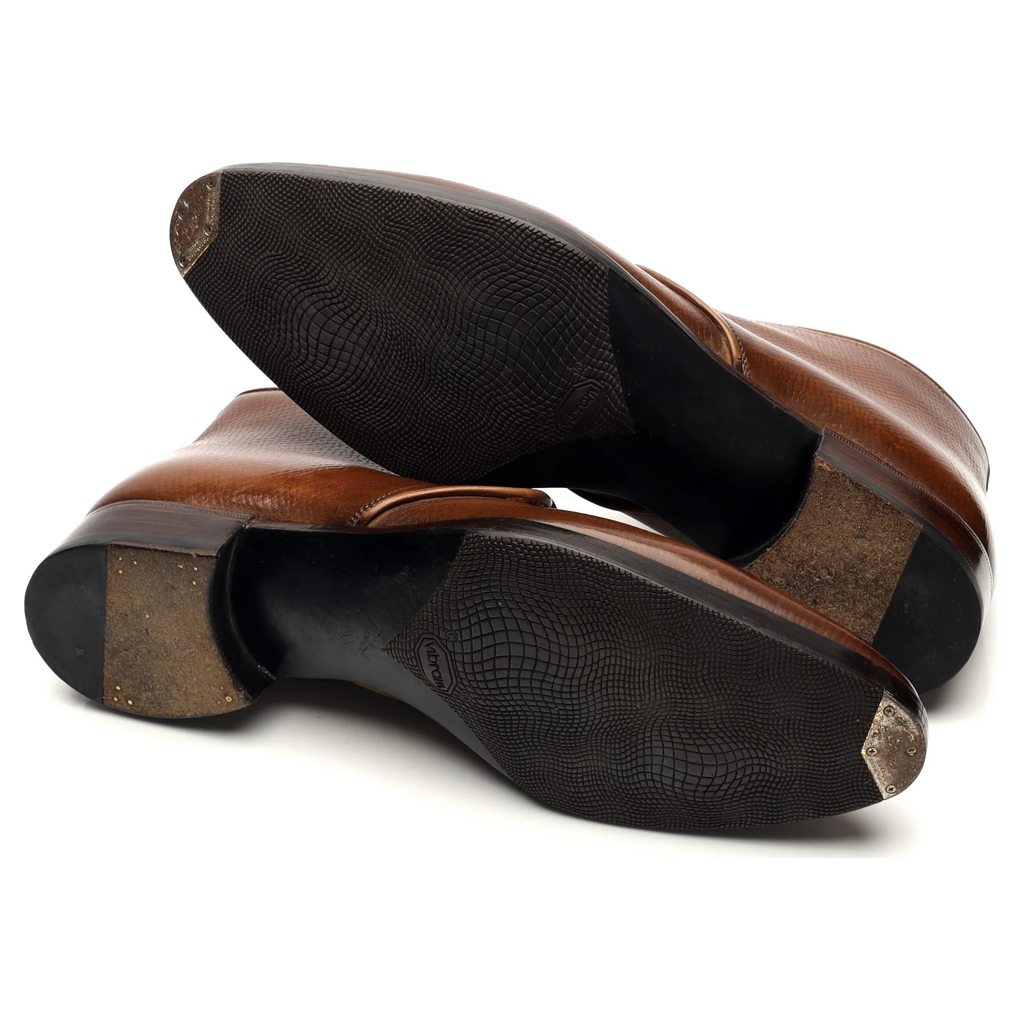 Yeossal 'Tyersall' Brown Grain Chukka Boots UK 7.5 - Image 5